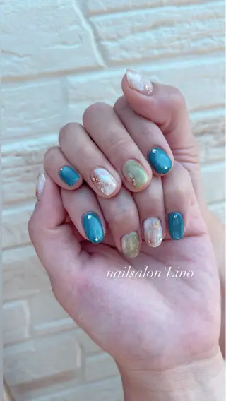 ネイル Lino𓂃⟡.· Chizuruのネイルデザイン