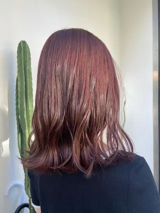 カラー なかむら ゆきのヘアスタイル