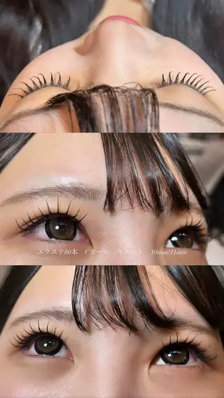 マツエク・マツパ TRICO所属・亀山 優衣のマツエク・マツパデザイン