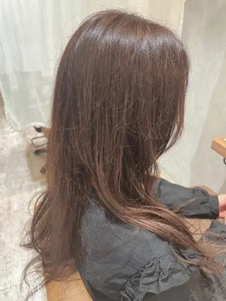 ロング 小川 夏生のヘアスタイル