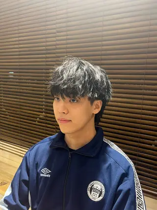 ショート メンズ メンズカット/センタ ーパート /マミヤのヘアスタイル