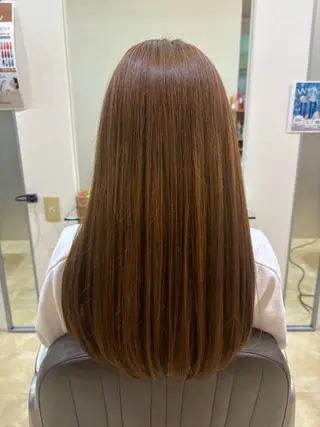 ロング カラー 亀山 来未のヘアスタイル