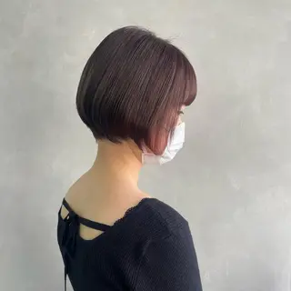 ショート カラー ヘアアレンジ 艶髪/髪質改善/ 縮毛矯正⭐️熊野未来のヘアスタイル