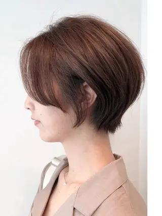 ショート ✨上品可愛い 垢抜けカラー/後藤✨のヘアスタイル