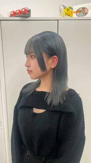 セミロング カラー レイヤー/透明感 カラー🌿KANTAのヘアスタイル