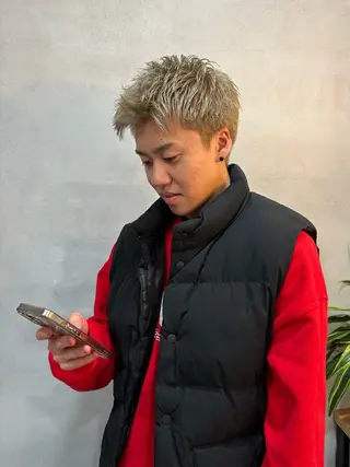 カラー メンズ ルプラボウ  藤原 千紗のヘアスタイル