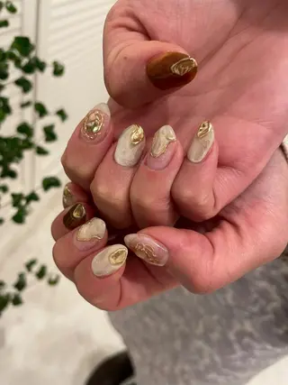 ネイル AOI✩⡱ y2kネイルのネイルデザイン