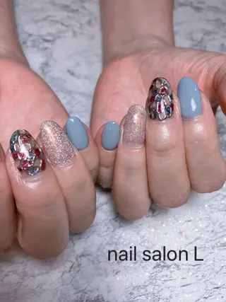 ネイル 吉川市 ネイルサロンLのネイルデザイン