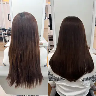 ロング カラー 武田 つぐみのヘアスタイル