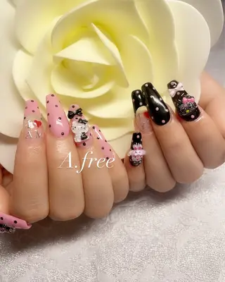 ネイル A.free✧*｡ アレルギー対応✧*｡のネイルデザイン