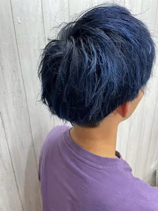 カラー メンズ ケアブリーチ /髪質 改善/古橋圭史郎のヘアスタイル