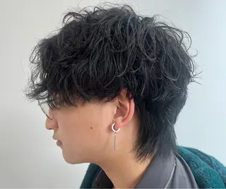 メンズ 透明感カラー🍃 レイヤースタイル✨葵のヘアスタイル