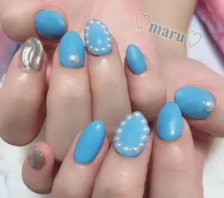 ネイル まるみ ♡のネイルデザイン