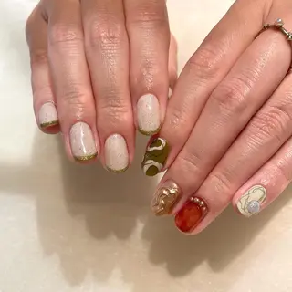 ネイル 新井 ひなののネイルデザイン