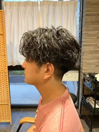 パーマ メンズ 谷口 莉々葵のヘアスタイル