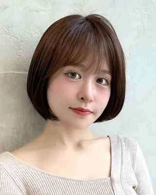 ショート カラー 💍新宿ショート 💍岩田莉奈のヘアスタイル