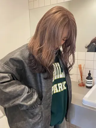 ロング ボブカットモデル/パ ーマ/harunaのヘアスタイル