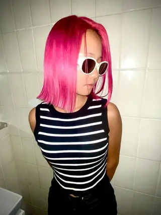 ショート habitt所属・Fu jiのヘアスタイル