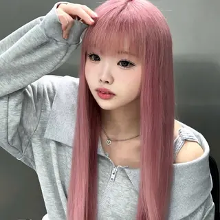 ロング カラー 梅田/韓国ヘア/ エクステ🤖ヒナのヘアスタイル