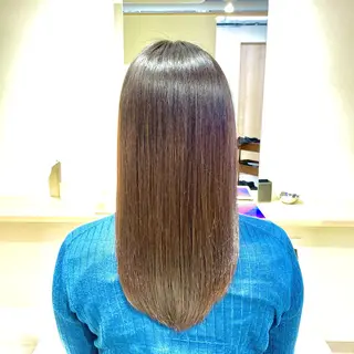セミロング 🏆蔵前個室 美容院🏆　大川月央のヘアスタイル