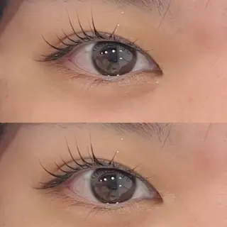 マツエク・マツパ 韓国風顔まわり/ベー ジュ/マツエク♡美咲のマツエク・マツパデザイン