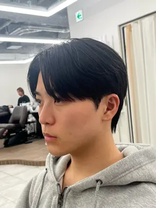 ショート カラー パーマ メンズ 🏆メンズヘア特化 🥇代表りんぺーのヘアスタイル