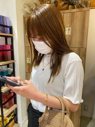 ロング カラー パーマ パーマ指名No1 /namiのヘアスタイル