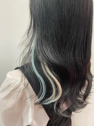 ロング 新宿/韓国ヘア 中明度カラー/かやのヘアスタイル