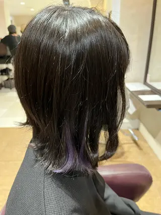 ミディアム キッズ 永瀬 恵のヘアスタイル