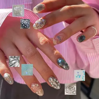 ネイル RooM tani /個性派ニュアンスのネイルデザイン