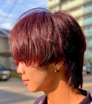 ミディアム 銀座 shino 鎌田裕貴のヘアスタイル