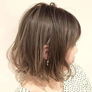 ショート カラー AMI Hair  supply所属・髪質改善カラー 韓国風レイヤーのヘアスタイル