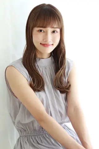 ロング albero🧸 🌳鈴木遥菜のヘアスタイル