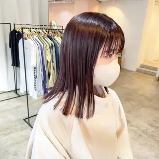 ミディアム カラー Takuma Suzuki中目黒のヘアスタイル