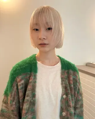 ショート カラー デザイン/レイヤー Kaito🐩/栄のヘアスタイル