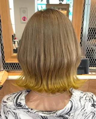 ミディアム カラー aDALil川越 ⭐️Arisaのヘアスタイル