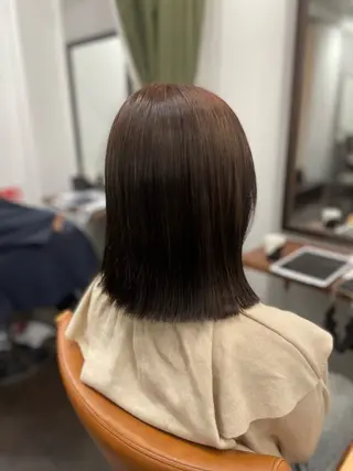 ミディアム カラー 艶・暖色カラー/ メンズ/名駅/ユキハのヘアスタイル