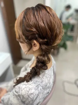 ロング ヘアセット/金山 佐野 妃都美のヘアスタイル