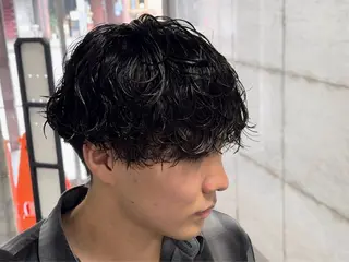 パーマ メンズ パーマ／京都駅 ／メンズ/藤井　翔のヘアスタイル