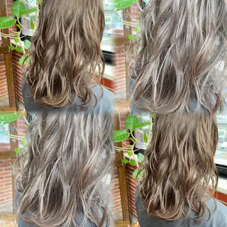 セミロング 【艶髪】💐韓国風× 透明感💐深江裕稀のヘアスタイル