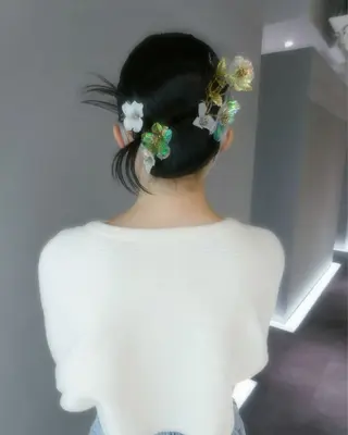 ヘアアレンジ 佐野 えり奈のヘアスタイル