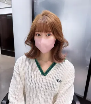 ミディアム カラー INTRO.by Fi-Ne所属・韓国ヘア 店長NEGIのヘアスタイル