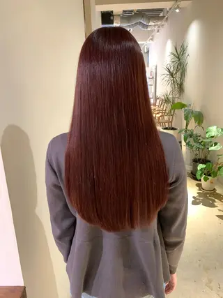ロング 【髪質改善】 【縮毛矯正】のヘアスタイル