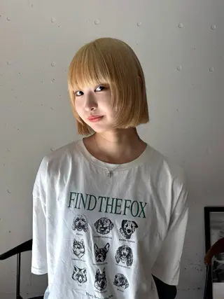 ショート Hank.所属・ボブカット/ honokaのヘアスタイル