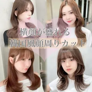 ロング 韓国ヘア/レイヤー/ 前髪/髪質改善/石川のヘアスタイル