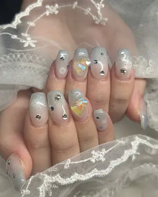 ネイル Bestnail所属・Best Nail Yu🎀🫧のネイルデザイン