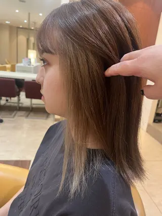 カラー 小幡 姫楽のヘアスタイル