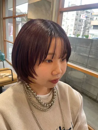 ミディアム momoka 女性限定のヘアスタイル