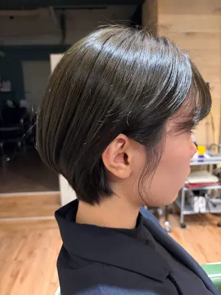 ショート カラー ✨ショート/ボブ 縮毛矯正✨アキラのヘアスタイル