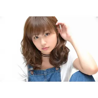 ミディアム セミロング ロング カラー 江上拓郎/ショート /酸性ストレートのヘアスタイル